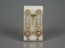 Load image into Gallery viewer, Earrings: American Diamond &amp; 1 gm Gold-plated Collection
