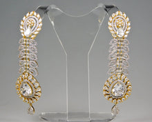 Load image into Gallery viewer, Earrings: American Diamond &amp; 1 gm Gold-plated Collection